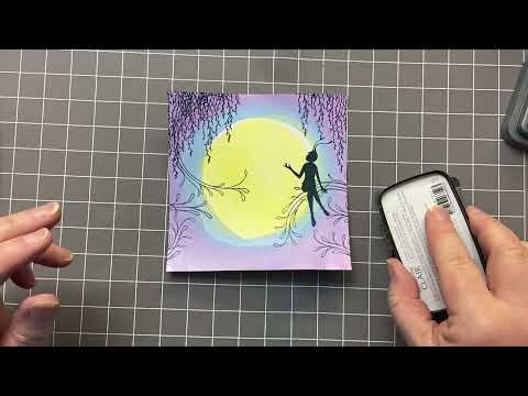 Tia in a Sparkly Flurry with #Lavinia stamps