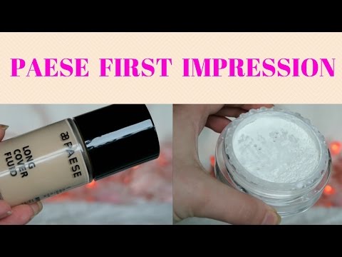 First Impression of Paese Foundation & Rice Powder | CHASING RUBY CHAT