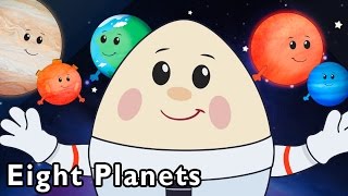 Surprise Egg Flies to the Stars | Eight Planets and More | Baby Songs from Mother Goose Club!