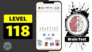 Brain Test Level 118 Walkthrough