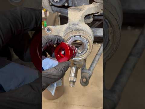 Grease your wheel bearings