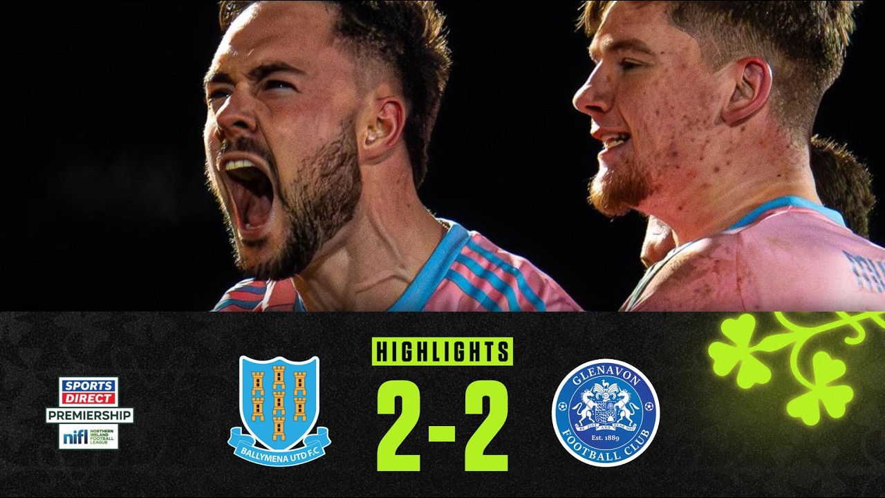 Ballymena United vs Glenavon Highlights