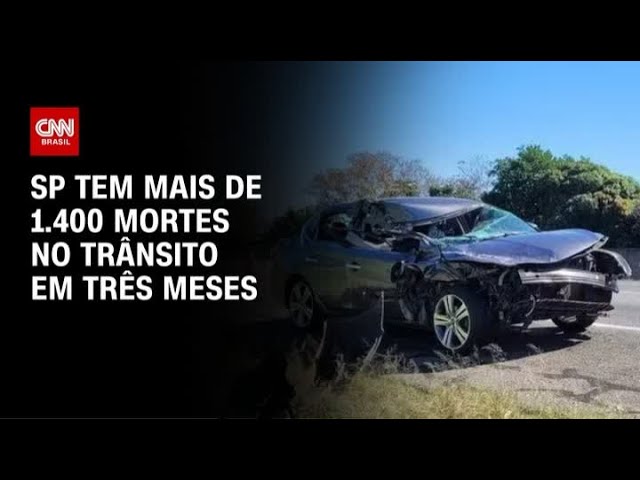 São Paulo tem alta de mortes no trânsito | AGORA CNN