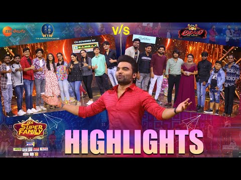 కళ్ళు తిరిగే రంగుల రాట్నం - Zee Super Family - Adhirindi VS SaReGaMaPa - Pradeep M - Zee Telugu