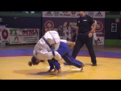 EGC2016 - GRAPPLING GI 64KG - GROMOVA (RUS) VS HRYNKO (UKR)