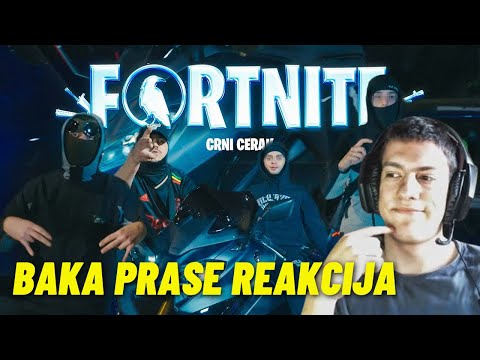 Baka Prase Reakcija na Crni Cerak - FORTNITE (Official Video)