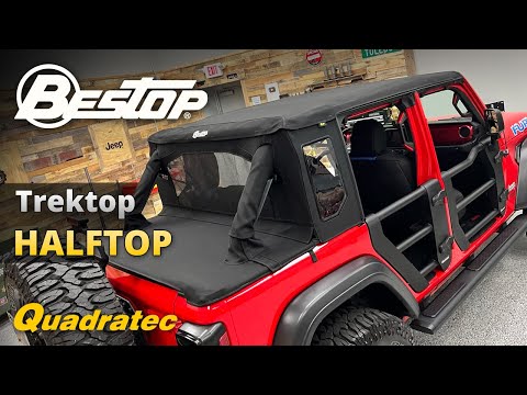 Bestop Trektop Halftop Soft Top for Jeep Wrangler JL