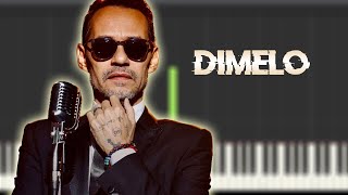 Marc Anthony - Dímelo (I Need to Know) | Piano