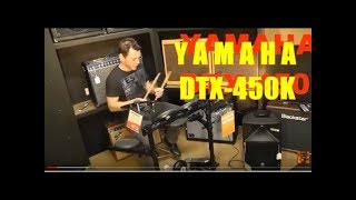 Video thumbnail for YAMAHA DTX450K Electronic Drum set @ DW MUSIC! by Gearfacts