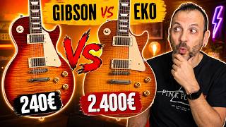 Video thumbnail for Gibson Les Paul vs EKO VL-480 - Confronto epico ! Qual è la migliore? by Gaetano lo Surdo
