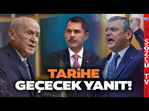 Özgür Özel's Historic Challenge to Bahçeli! He Deciphered Those Documents! He Criticized Murat Ku...