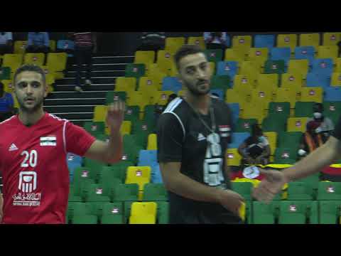 EGYPT VS UGANDA HIGHLIGHTS QUATER FINALS MEN'S VOLLEY BALL KIGALI ARENA