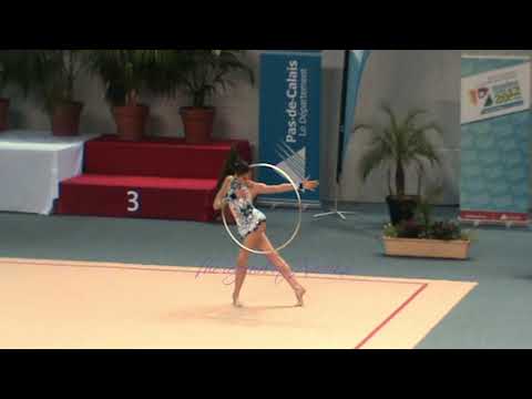 Marie MENUGE (FRA) hoop - 2012 Calais senior AA