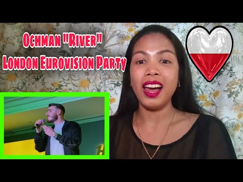 Ochman "River" (Poland 2022) Live at London Eurovision Party 2022 | REACTION