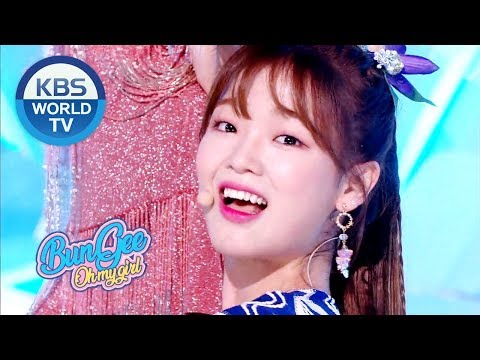 OH MY GIRL (오마이걸) - BUNGEE (Fall in Love) [Music Bank / 2019.08.09] Video