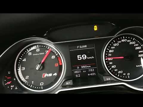Audi RS4 B8 launch control