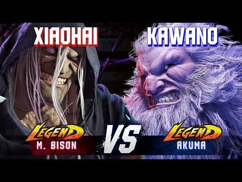 SF6 ▰ XIAOHAI (M.Bison) vs KAWANO (Akuma) ▰ High Level Gameplay
