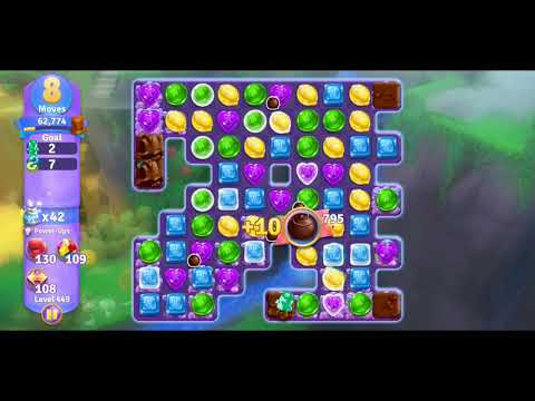 Willy Wonka's World of Candy Level 449 Complete - No Hacks (Android/IOS)
