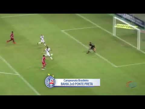 Gol de Edigar Junio - Bahia 2x0 Ponte Preta
