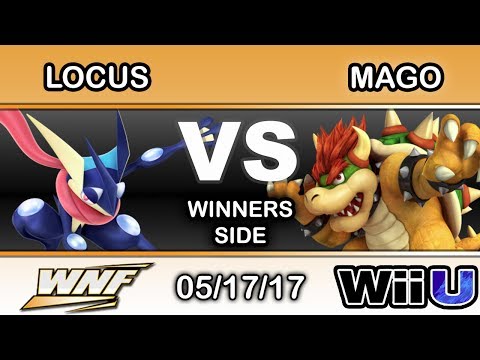 WNF 2.2 - Locus (Ryu, Greninja) Vs. Mago (Bowser) Winners Side - Smash Wii U