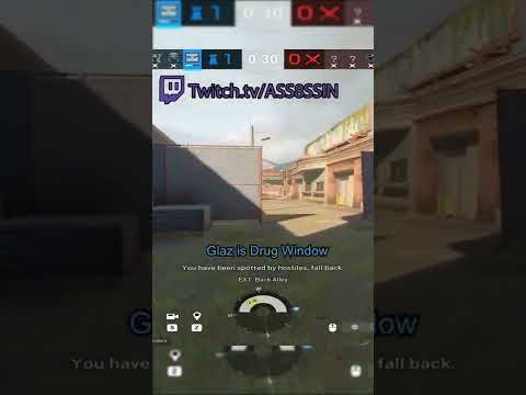 BOSG ACOG vs Glaz across the MAP. Who's the better shot? #shorts