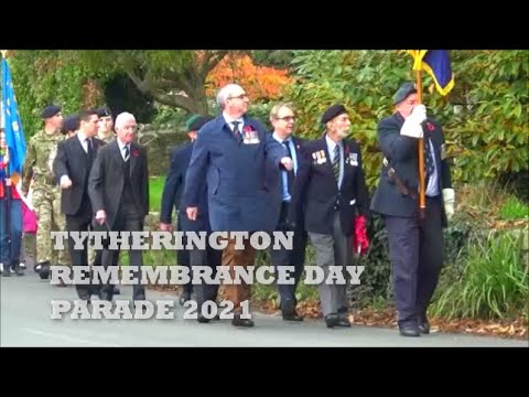 TYTHERINGTON REMEMBRANCE DAY PARADE 2021