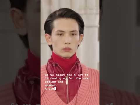 Peach 🍑 color trend named as the color of the year of 2024 by Pantone #fashiontrends #fw24 #color