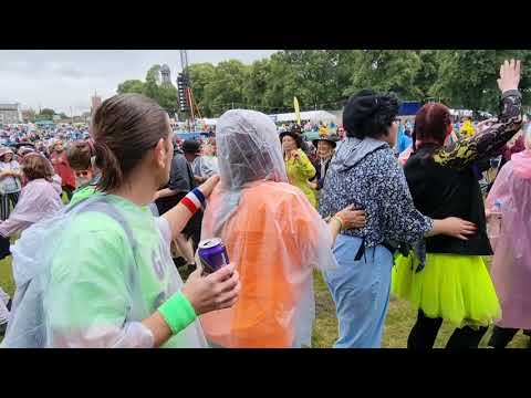 Let's Rock Shrewsbury 2021 - Black Lace - 'Do The Conga'