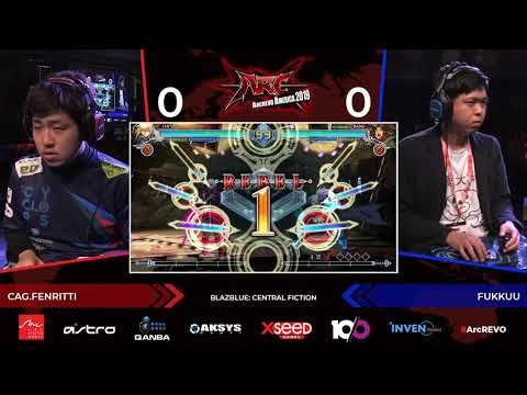 ArcRevo America 2019: CAG.Fenritti vs Fukkuu - BlazBlue: Central Fiction - Losers Quarterfinals