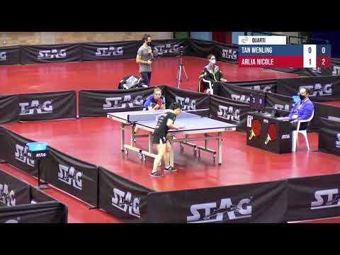 Arlia-Tan Wenling - Campionati Italiani Assoluti 2021 - 1/4 Finale F