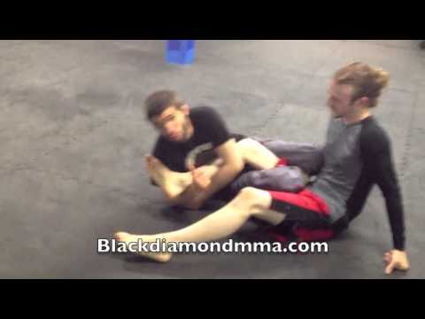 Toe hold from 50 50