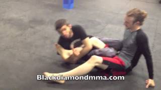 Toe hold from 50 50