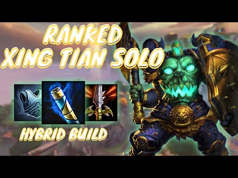 SOLO MONSTER | Smite Season 8 Ranked Conquest | Xing Tian huge Solo laner