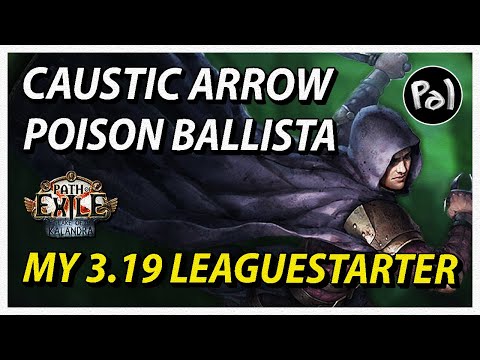 CA Poison Ballista Trickster - My Leaguestarter Build for 3.19 Lake of Kalandra | Path of Exile