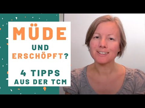 Müde und erschöpft? 4 Tipps aus der TCM