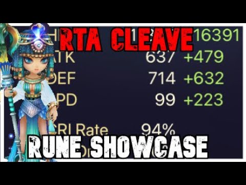 RTA CLEAVE - HOW TO CLEAVE - COMMON MISTAKES AND PIVOT PICKS - RUNE SHOWCASE