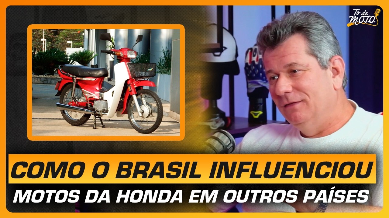Como o Brasil influenciou motos da Honda em outros países