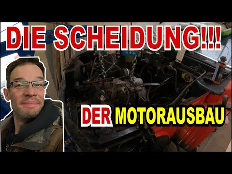 Motor Ausbau NSU Ro 80 der Wankelmotor kommt raus, was erwartet mich??