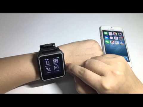 W08 Triproof Smart Watch Operation and Waterproof Test