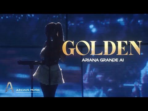 GOLDEN - Ariana Grande (AI fanmade CONCEPT) lyric video