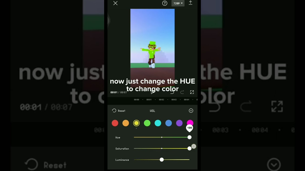 How I do hsl on CapCut (tutorial)