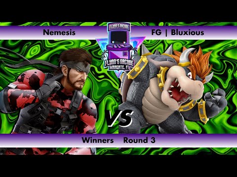 Flynn's Arcade 078 Winners Round 3 - Nemesis (Snake) vs FG | Bluxious (Bowser)  SSBU Tournament