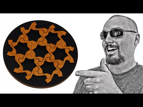 7 Sterne a wood puzzle from Jean Claude Constantin - Solution