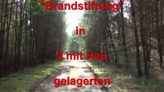 preview picture of video 'Brandstiftung in 2 Bunkern der Area One Fischbach Dahner Felsenland Germany 9-2014 T4'