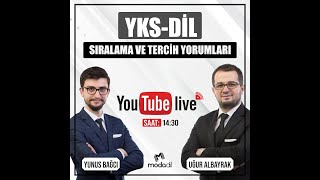 YKS-DİL SIRALAMA VE TERCİHLER CANLI YAYIN !