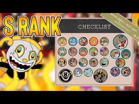 SSJ Ms. Chalice vs All BOSSES (EXPERT - S Rank) | Cuphead - The Delicious Last Course DLC