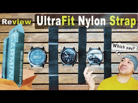 Garmin UltraFit Nylon Strap | FULL REVIEW | Enduro vs 955 vs Fenix 7s bands (26mm, 22mm 20mm)