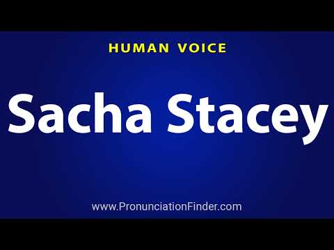 Sacha Stacey