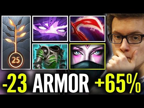 Miracle x165% Dmg every Hit - Negative Armor Templar Assassin Build Dota 2 Cancer Meta