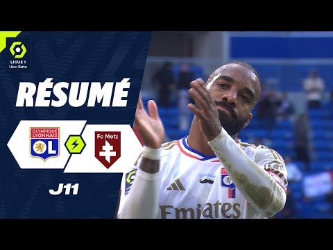 Resumen de Olympique Lyonnais vs Metz Jornada 11